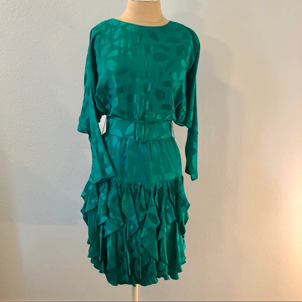 St Gillian Emerald Green Dress